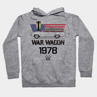 war wagon multi color Hoodie